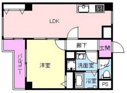 大阪府大阪市西区北堀江１丁目16 間取り