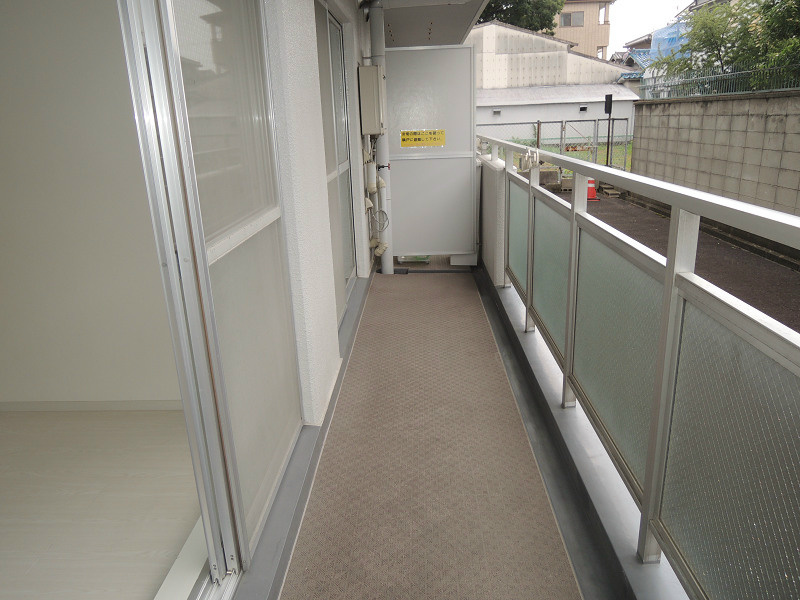 久宝寺西田マンション ベランダ