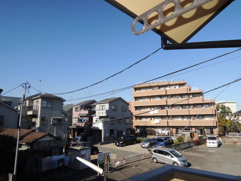 北星コーポ ベランダ