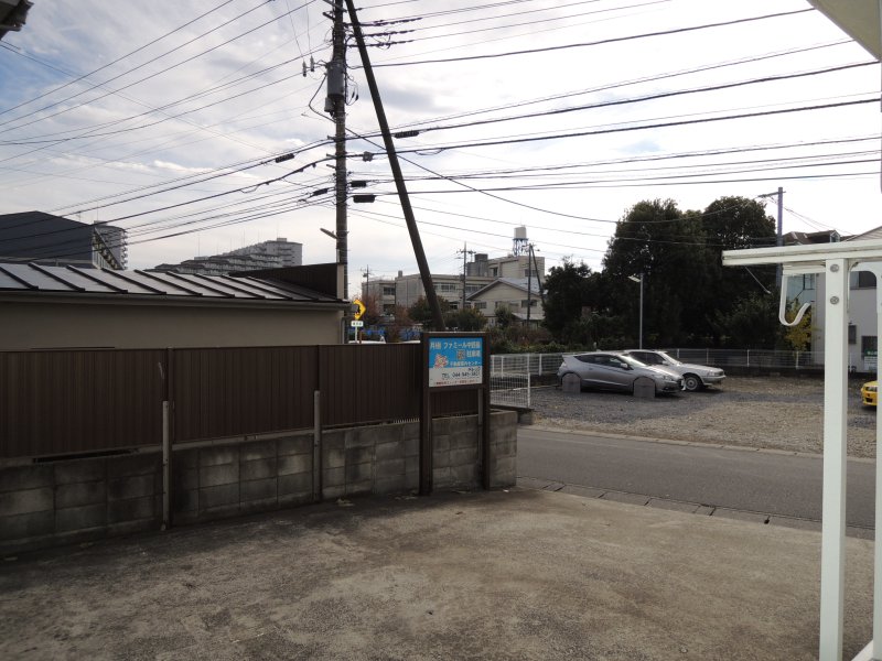 ファミール中野島 ベランダ