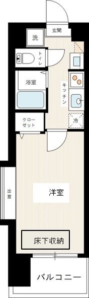 ヴェルト川口 0904号室 間取り