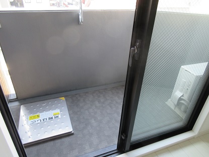 スワンズ江戸堀ウエストパーク ベランダ