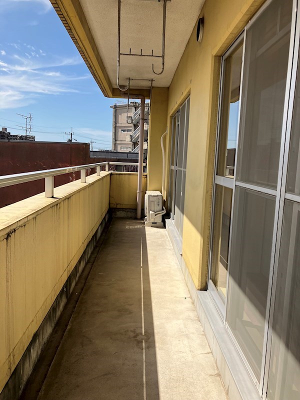 レンシャル松原 ベランダ