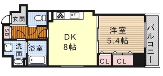 愛知県名古屋市中区古渡町 間取り