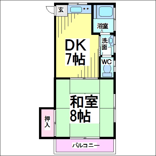 ホワイトパレス 間取り
