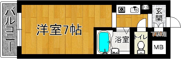 ジュネス新大宮 間取り図