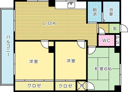 ＴＫＢＬＤⅡ　 間取り図