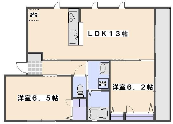 メゾーネ　Ａ棟 間取り