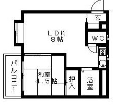 愛知県名古屋市千種区池園町２丁目 間取り