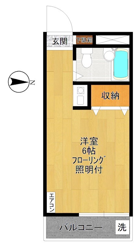 J House向ヶ丘～ジェイハウスムコウガオカ～ 203号室 間取り