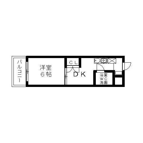 愛知県名古屋市北区辻町４丁目 間取り