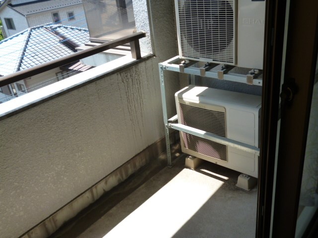 ロワールミタハイツ ベランダ