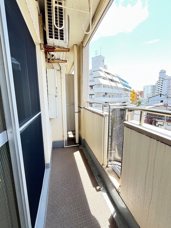 片野タカヤコーポレーションビル ベランダ