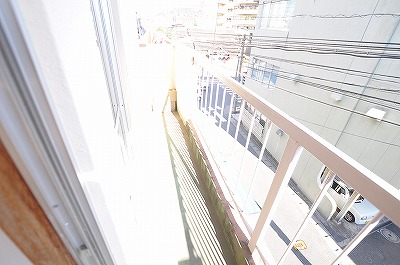 西田ビル ベランダ