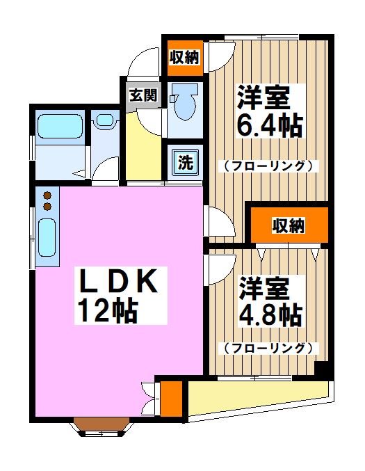 アグリ久我山ハイツ 間取り