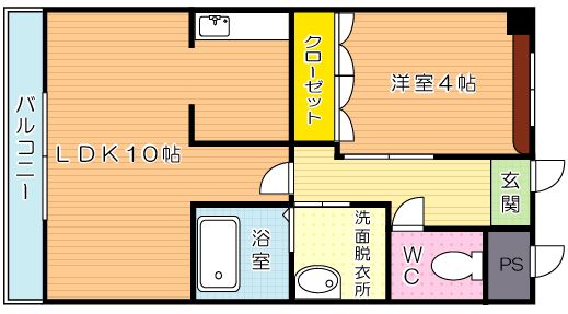 COUNTRY HOUSE YOSHIHO (カントリーハウスヨシホ) 間取り図