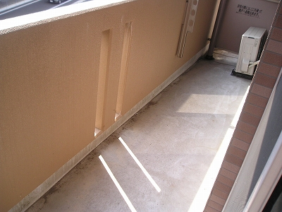 大島マンション２ ベランダ