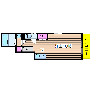大阪府大阪市西区京町堀２丁目 間取り