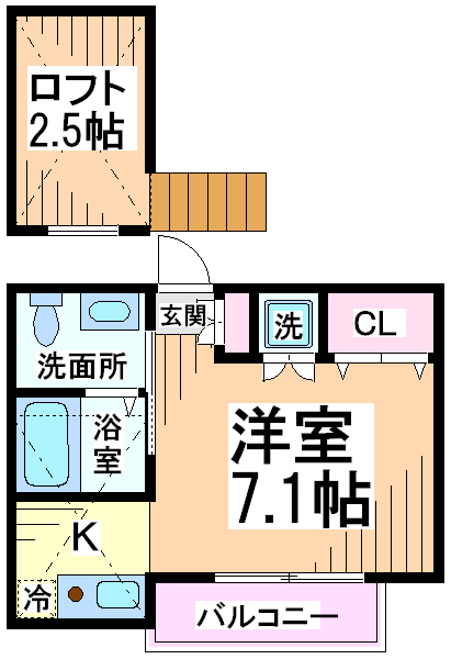 カルム吉祥寺 間取り