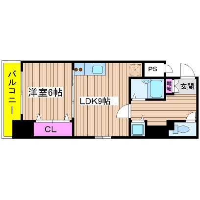 大阪府大阪市西区南堀江３丁目 間取り