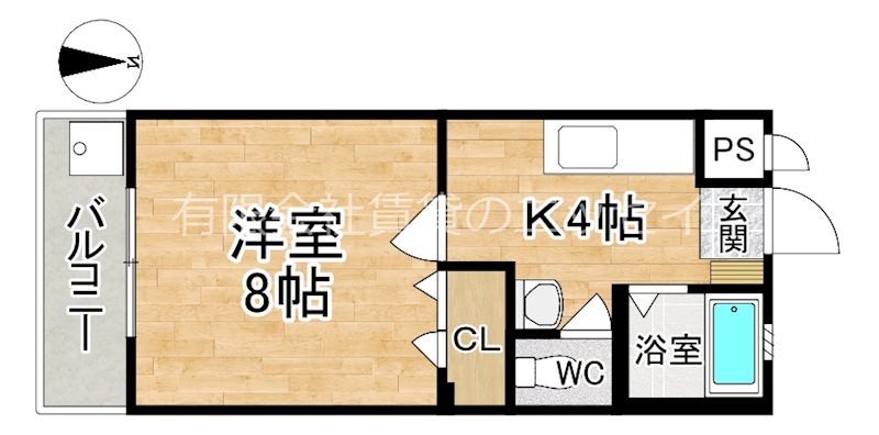 ドウエル佐保川 間取り図