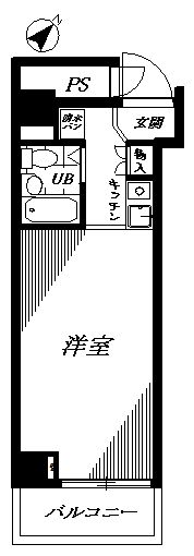 ラ・プラージュ横浜 301号室 間取り