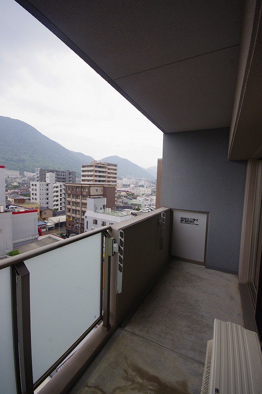 シャーメゾングランドソレイユ門司 ベランダ