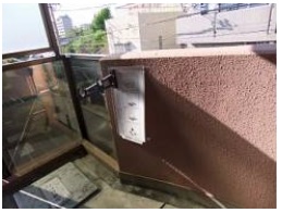 愛知県名古屋市千種区朝岡町３丁目 ベランダ