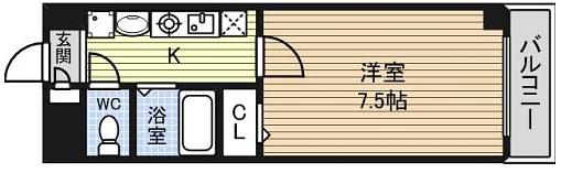 愛知県名古屋市中区新栄３丁目 間取り