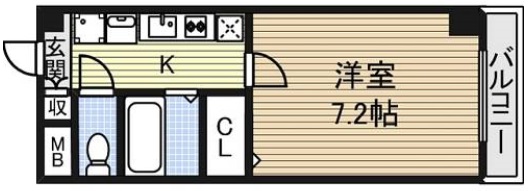 愛知県名古屋市中区正木４丁目 間取り