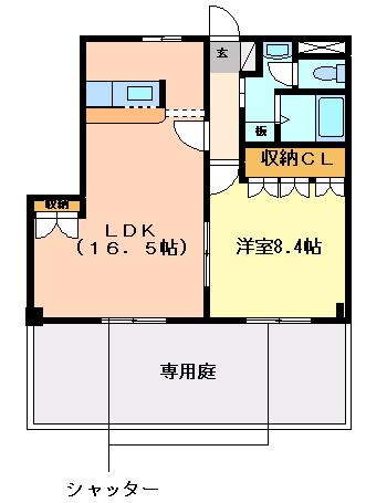 愛知県名古屋市守山区鳥羽見２丁目 間取り