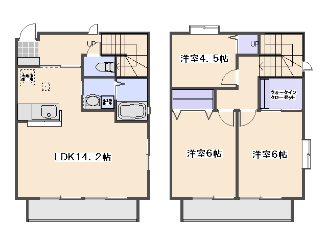 サニーコート B棟 間取り
