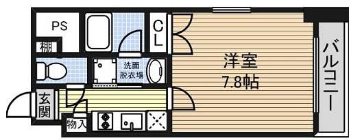 愛知県名古屋市中区正木４丁目 間取り