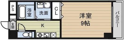 愛知県名古屋市東区東桜２丁目 間取り