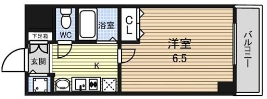 愛知県名古屋市中村区名駅南１丁目 間取り