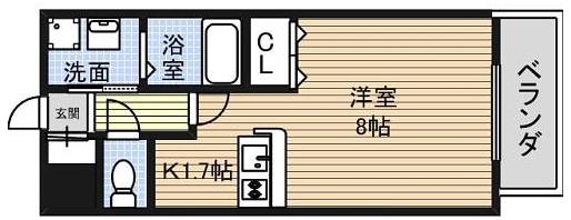 愛知県名古屋市中区新栄１丁目 間取り