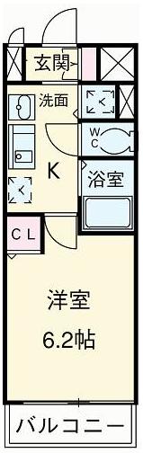 愛知県名古屋市中区大須２丁目 間取り