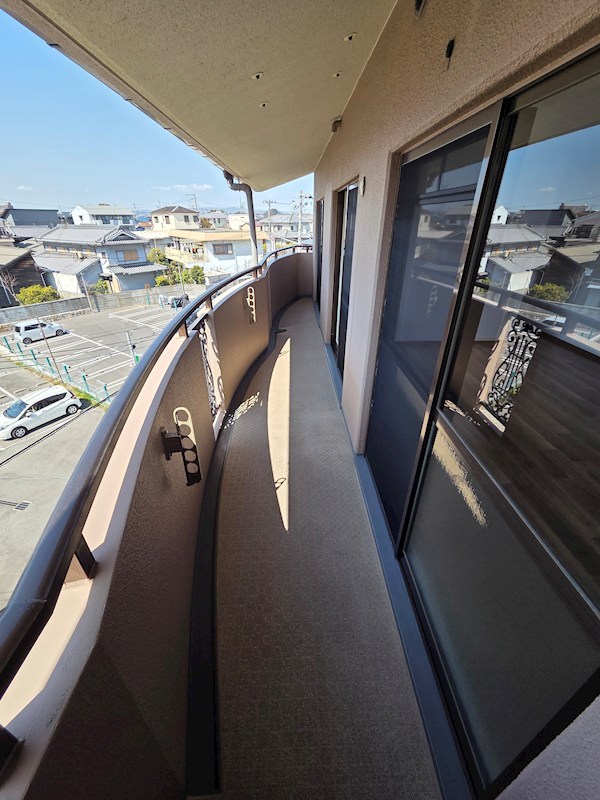真田マンション ベランダ