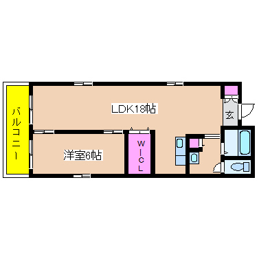大阪府大阪市西区西本町３丁目 間取り