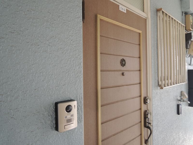 スカイコーポ 玄関