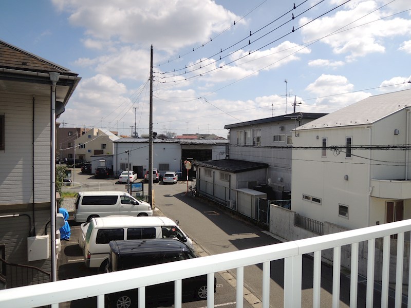 スカイコーポ ベランダ