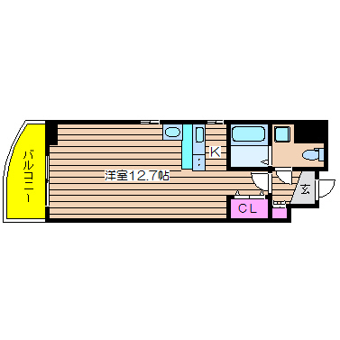 大阪府大阪市西区靱本町２丁目 間取り