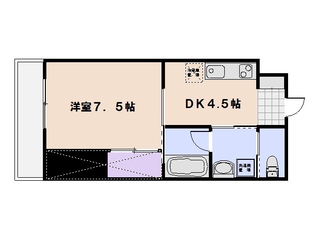 マンションそよ風 間取り