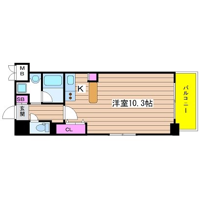 ブランクレール谷町 間取り