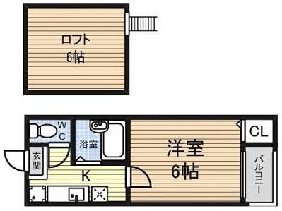 愛知県名古屋市西区枇杷島４丁目 間取り