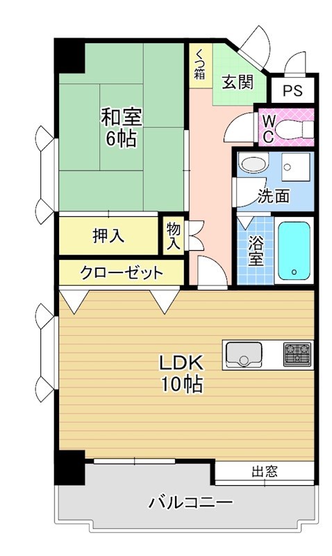 藤本ビル№７ 間取り図