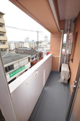 ボヌール三萩野 ベランダ