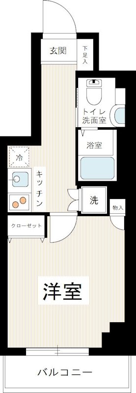 クレアシオン目白通り 0403号室 間取り