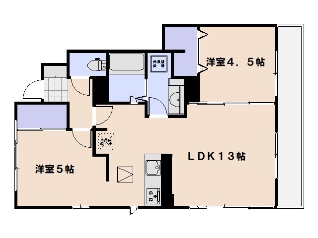 フ・ミール5号館 間取り