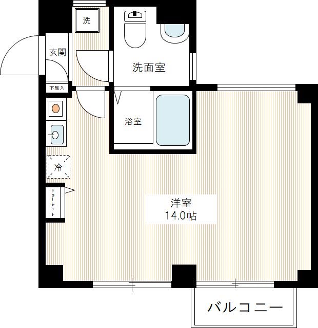 ヴェルト川口並木 0403号室 間取り